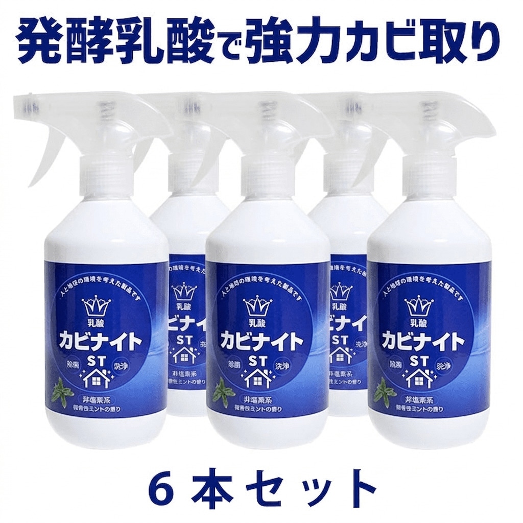 【6本組】乳酸カビナイト ST 450ml