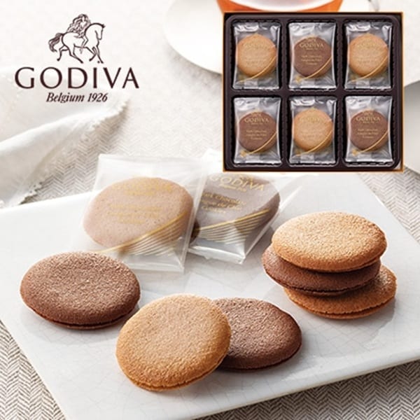 【18枚入り】ゴディバ ラングドシャクッキー2種アソートメント