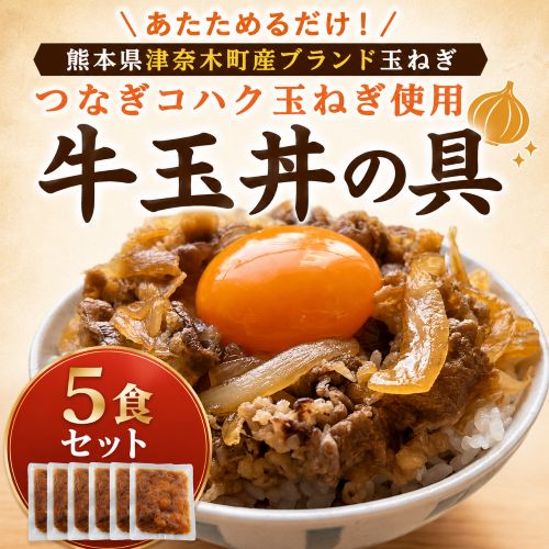 【計5袋(1袋100g×5袋)】牛玉丼の具