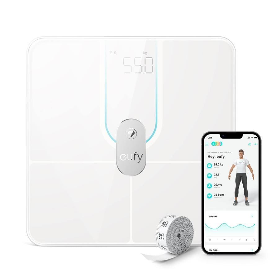 Anker Eufy  ユーフィ 体重計 スマートスケール P2 Pro White