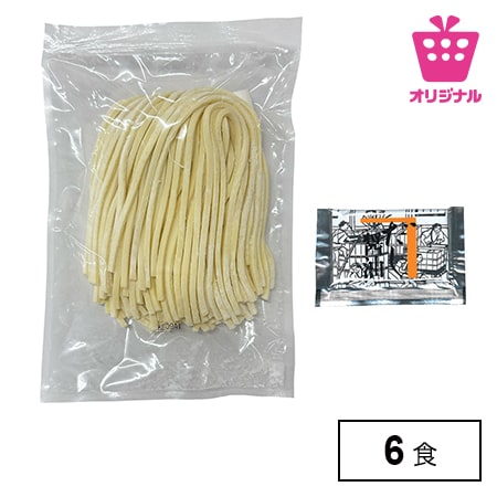 ＜シンプル百科＞【6食】讃岐生うどんだし醤油付き