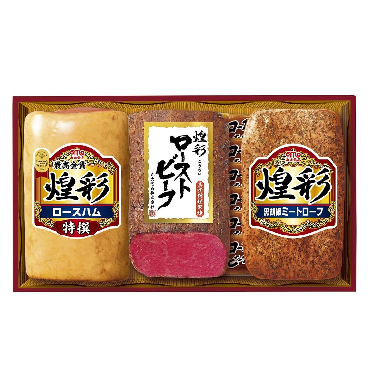 【賞味期限間近】丸大食品 煌彩ハムギフト（GT-503R）