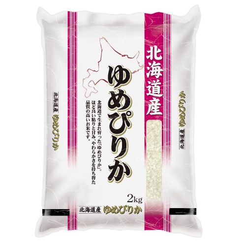 【2kg】[精米]令和7年産 北海道産 ゆめぴりか 白米