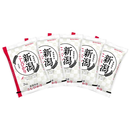 【計10kg(2kg×5袋)】[精米] 令和7年産 新潟県産コシヒカリ 白米