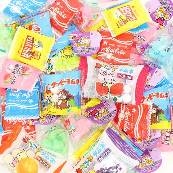 夏の駄菓子屋さんセット【計50コ】