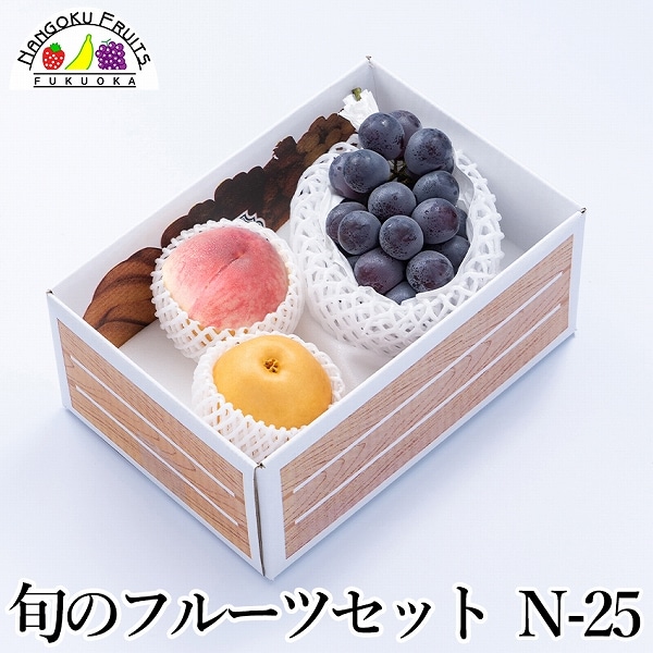 【予約受付】7月中旬~順次出荷 フルーツセット N25(ピオーネ・桃・和梨)