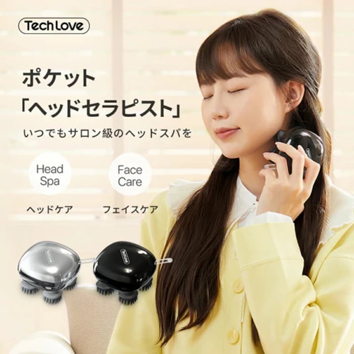 Tech Loveリリーフスカルプ【ブラック】TL118AB