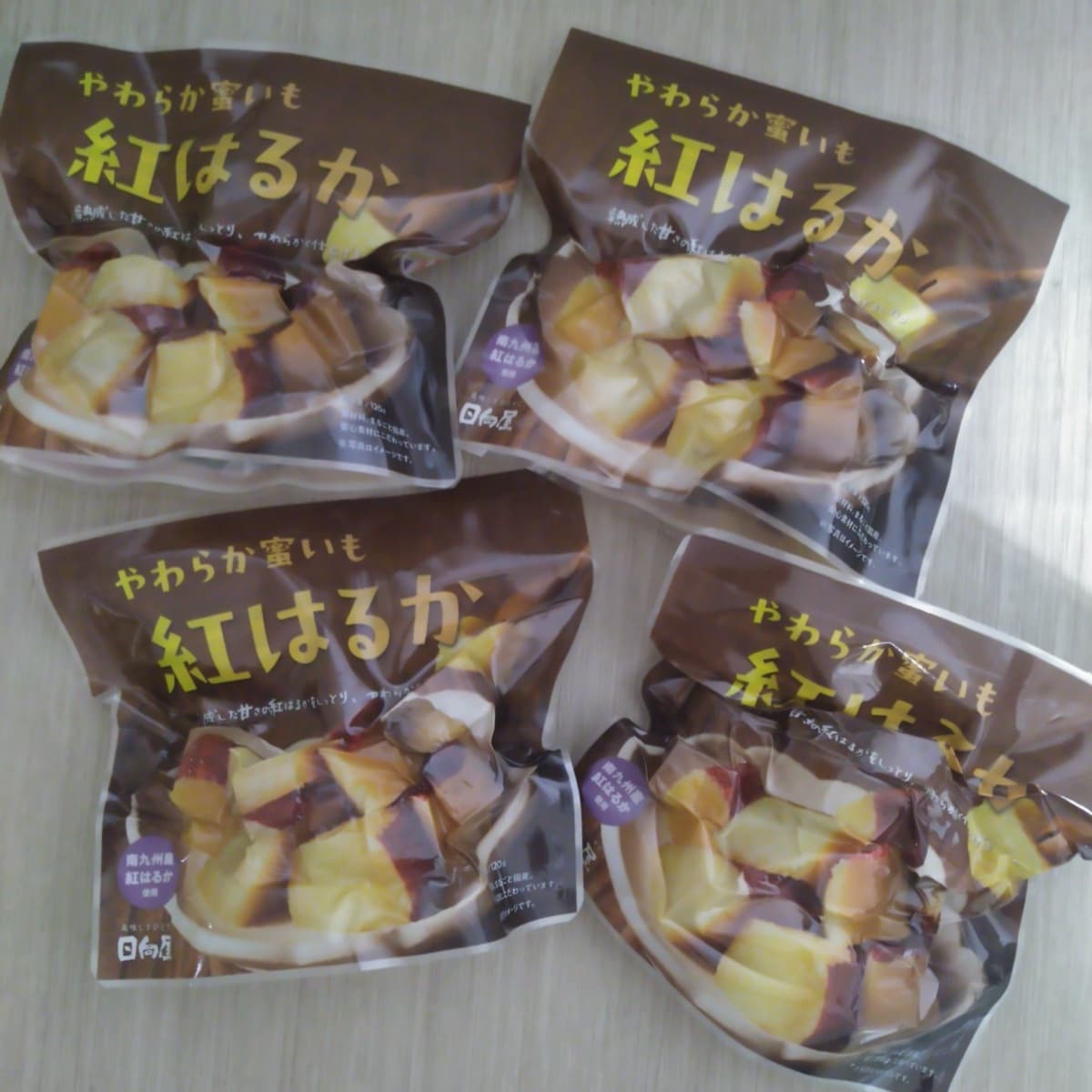 【計480g/120g×4袋】日向屋 やわらか蜜いも紅はるか