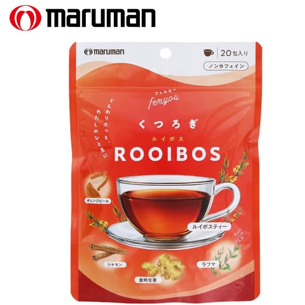 [3袋セット(1袋あたり20包)] maruman (マルマン)/くつろぎルイボス ※袋擦れ有り