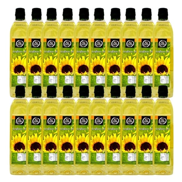 【1L×20本】リオサント サンフラワーオイル