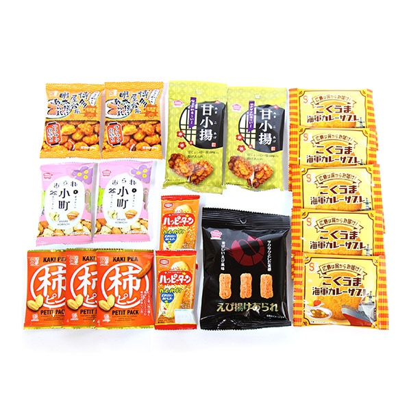 手が止まらない！やみつき おつまみお菓子詰め合わせ【計17コ】