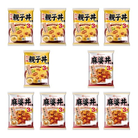 【2種/計30袋】日本ハム 親子丼＆麻婆丼の具