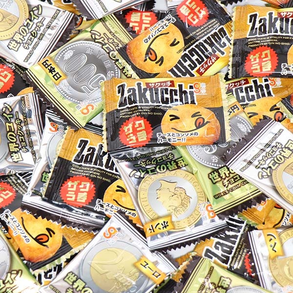 ザクッチと世界のコインチョコクッキー【計50コ】