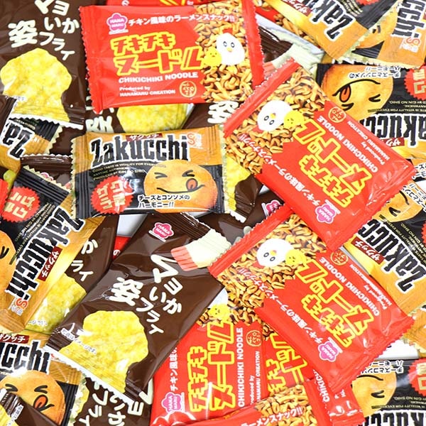 サクッとプチおつまみセット（ザクッチ・マヨいか姿フライ・チキチキヌードル）【計50コ】