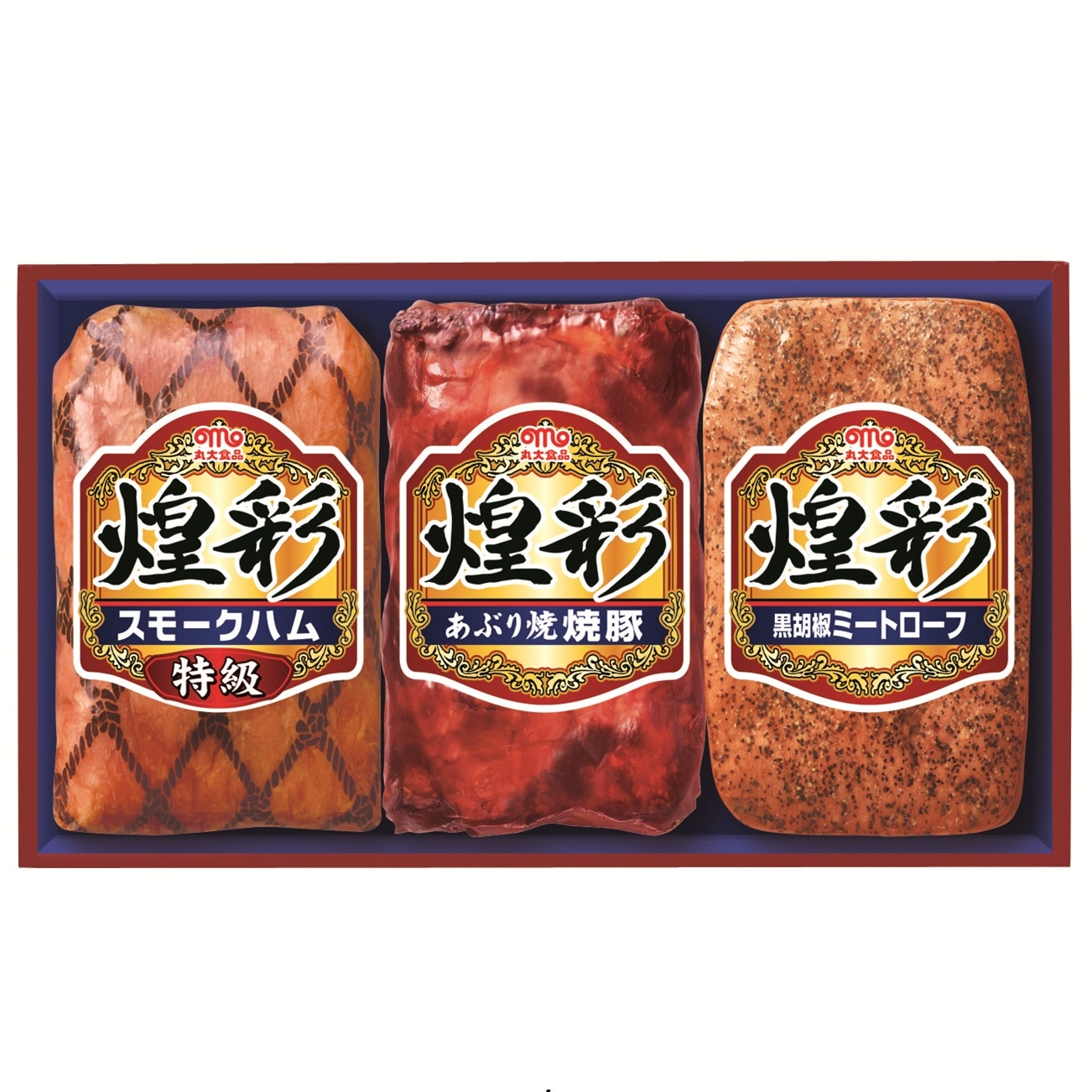 【賞味期限間近】丸大食品 煌彩ハムギフト3本詰め(GT-353)