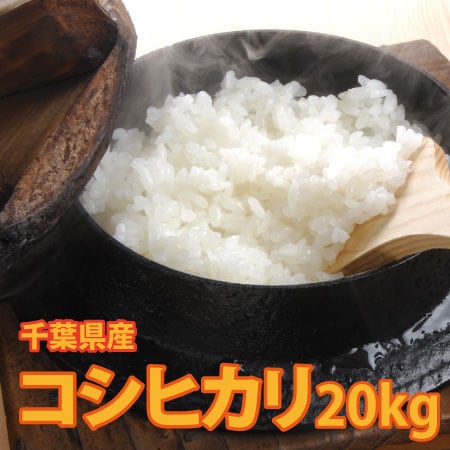 【20kg(5kg×4袋)】令和8年産 新米 千葉県産コシヒカリ
