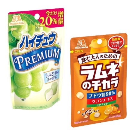 森永製菓株式会社 ｜ 【14袋】森永製菓 ハイチュウ&ラムネ 2種セット