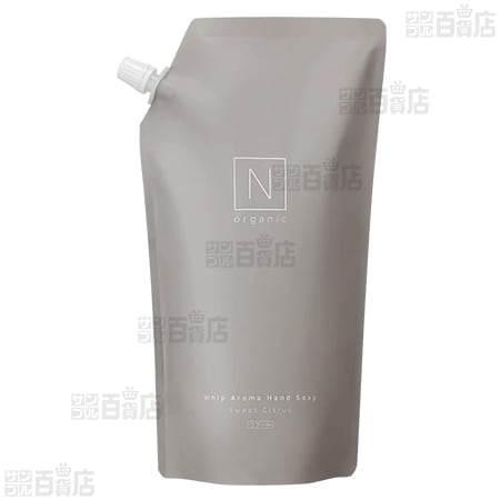 【1個】N organic HOME ホイップ アロマ ハンドソープ スウィートシトラスの香り リフィル 600ml [抽選サンプル]