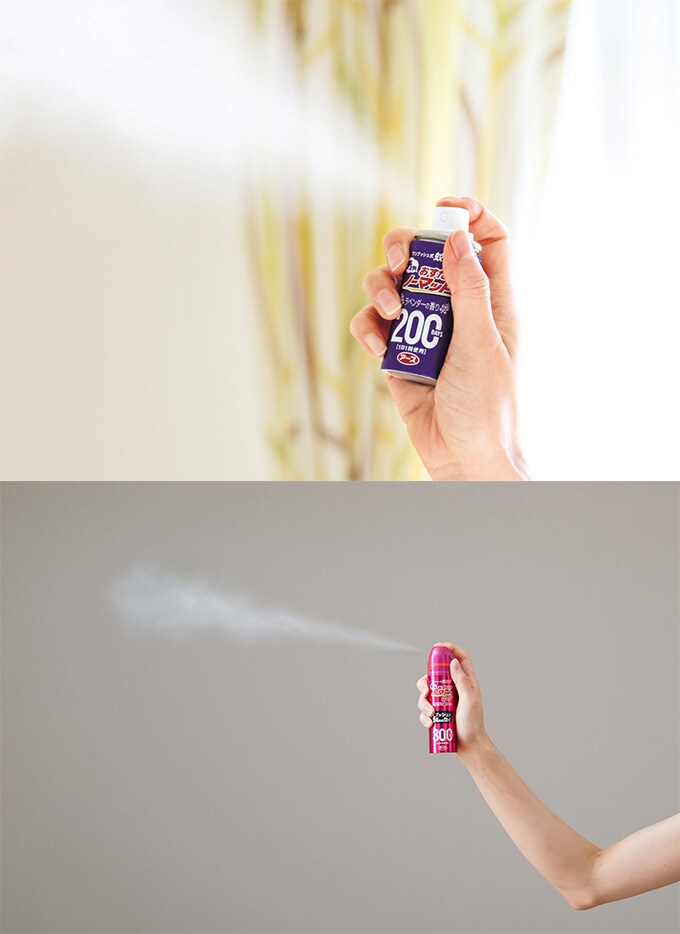 おすだけノーマット スプレータイプ 2種セット ラベンダーの香り バラの香り を税込 送料込でお試し サンプル百貨店 アース製薬株式会社