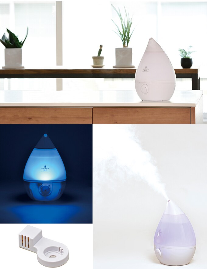 APIX/超音波式アロマ加湿器 SHIZUKU neo タンク容量：約2.2L/ASZ‐025