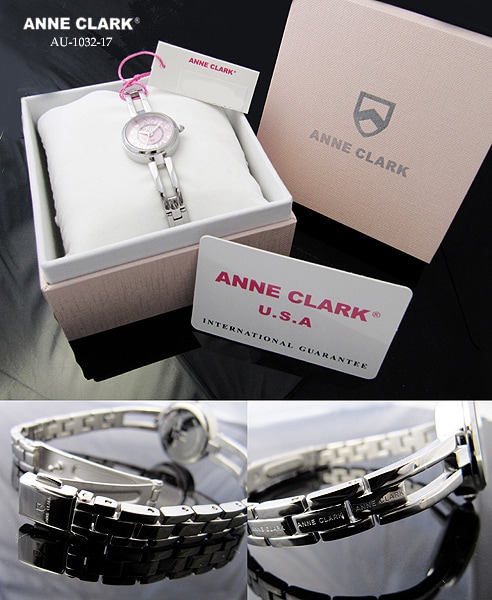 ANNE CLARKレディース腕時計ハートウォッチ 生き残る シルバー 