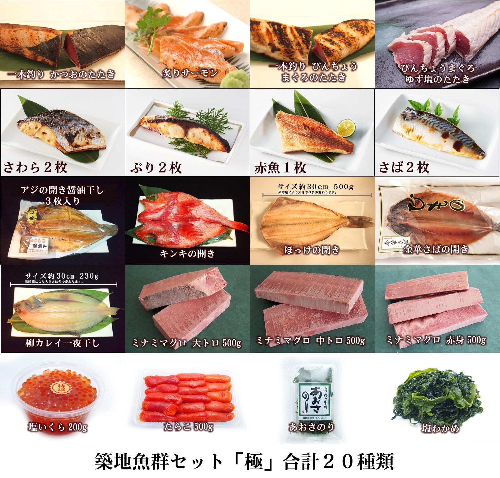 Dショッピング 築地魚群セット 極 カテゴリ 水産加工品の販売できる商品 All About Life Marketing ドコモの通販サイト