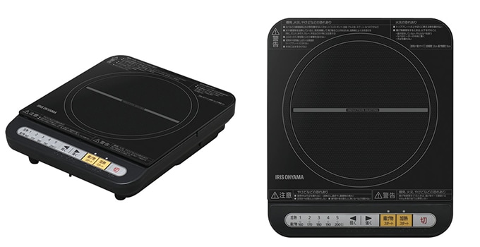 キッチン家電 IRIS IHK-T34-B BLACK アイリスオーヤマ/IHクッキングヒーター(1000W)ブラック/IHK-T34